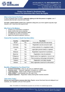 AIP_ SEA Countries First-to-File Rule